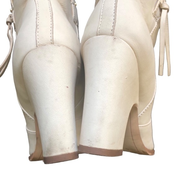 Sam Edelman Niomi Faux Suede Bootie Sz 6  Costal Cowgirl Pointy Toe  3” Heel - Picture 3 of 9